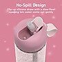 bentgo Plastic Water Bottle, 15 oz., Petal Pink Glitter (BGKDWB1-PP)~#|#~81CD114F-F2FA-4C9C-8A2FFBBD3CFB9721_sc7