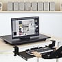 Mount-It! Clamp-On Under Desk Keyboard and Mouse Drawer Platform, Black (MI-7143)~#|#~81E7FA2D-379A-4C48-83429EA1B174547C_sc7