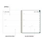 2026-2027 Blue Sky Splatter Dot Jade Frosted 8.5" x 11" Academic Weekly & Monthly Planner, Plastic Cover (149043-A27)~#|#~81F2D020-4789-4987-A9191D1D2703692C_sc7