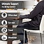 Mind Reader Memory Foam with Gel Core Office Chair Ergonomic Orthopedic Cushion, Black (GELCUSH-BLU)~#|#~81F2F9F1-A84C-4531-B534BE046F9175D2_sc7