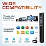 Delton LP21 2.4GHz Wireless Presentation Remote with Laser Pointer, Black (DLP21)~#|#~81F70D1F-2E5C-42EC-A70221922D4B6E57_sc7