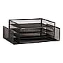 Mind Reader Metal Front Loading Letter Tray, Letter Size, Black (4TSIDE2-BLK)~#|#~81FDF49E-84B5-4746-8FEEB6393C8D2AD2_sc7