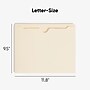 Smead Recycled Reinforced File Jacket, Letter Size, Manila, 100/Box (75500)~#|#~81FE84B0-A4FF-4C5E-9E1592C37C24D99D_sc7