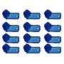 BISON LIFE Kleen Handler Microfiber Dust Mop Head, 6.75" x 24", Blue, 12/Pack (BPES-LEBDM-24-12)~#|#~81FF14B0-81CB-44AE-A9018787D16FE216_sc7