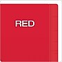 Pendaflex Heavy Duty End Tab File Folder, Straight Cut, Letter Size, Red, 100/Box (H110DR)~#|#~81FF8154-99A8-432E-A284C1CDD4C235E2_sc7