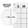 Excello Brands Acrylic Dry-Erase Calendar Whiteboard, 20" x 30", Black Print (ACRYLBRD-CAL20X30-BLK)~#|#~82036CA1-EB6A-4211-B177649C14C06E13_sc7