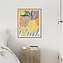 Amanti Art Cyprus and Lemon Still Life IV by Janelle Penner Framed Canvas Wall Art Print, 23" x 28" (A42677521102)~#|#~820ED19B-5D3D-4873-90B479D08BAEE80C_sc7