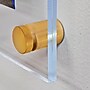 Azar Poster Holder, 21" x 16", Wall Mounted, Gold, Acrylic (105528-GLD)~#|#~823894C7-7215-4089-B5C0B5D3DEAE7FE5_sc7
