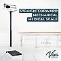 Viva Comfort ME904 Mechanical Physician Weight & Height Scale, White, 440 lbs. Capacity (ADIME904-02-MK)~#|#~823898F7-2456-4FC3-AD0B2012A60472C2_sc7