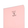 Smead Reinforced File Folder, Straight Cut, Letter Size, Pink, 100/Box (12610)~#|#~823F6BF0-1E34-408C-AE54EDF67EF8A90B_sc7