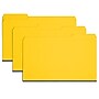 Smead Recycled Heavy Duty File Folder, 1/3-Cut Tab, Assorted, Legal Size, Yellow, 25/Box (22562)~#|#~824C473C-E136-4E89-A2BC37475D84679F_sc7