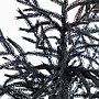 Nearly Natural Artificial Halloween Real Touch Black Norfolk Pine Christmas Tree, 4' (T5242)~#|#~8252B64F-96A5-432A-877A02DE5F4E1047_sc7