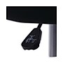Alera Height Adjustable Lab Stool, Backless, Up to 275 lb, Black Seat, Chrome Base (ALEUS4716)~#|#~82793EB8-4966-4A2B-BEE6A80EC2353CA1_sc7
