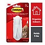 Command Large Decorative Hook, 5lb., White (17083ES)~#|#~829B49F1-97D6-45D3-8210EBEA773991B0_sc7