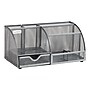 Mind Reader 7-Compartment Metal Desk Organizer File and Accessory Storage, Silver (JOEORG-SIL)~#|#~829D8BC4-DC53-4179-BA5438890711EE71_sc7