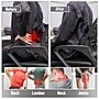 Mind Reader Air-Cloud Memory Foam Lumbar Roll Pillow, Black (LUMBROLL-BLK)~#|#~82A9873B-8C73-46C4-B2C90E5C06AA3DEF_sc7