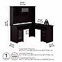 Bush Furniture Cabot 60"W L Shaped Computer Desk with Hutch and Storage, Espresso Oak (CAB001EPO)~#|#~82B1253A-12D3-4623-A8FB7DF67AA03501_sc7