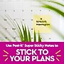 Post-it Recycled Super Sticky Notes, 3" x 3", Canary Collection, 70 Sheets/Pad, 12 Pads/Pack (654R-12SSCY)~#|#~82C2C57A-5F91-4AB1-BA28E136DFADAFF0_sc7
