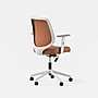 Branch Daily Chair Ergonomic Vegan Leather Swivel Task Chair, Dune/White (11-11-00-58)~#|#~82D50C57-110E-4F5E-B715560342A204B4_sc7