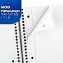 Mead 5-Subject Notebook, 8.5" x 11", College Ruled, 200 Sheets, Assorted Colors, Each (06780)~#|#~82EFCE94-4C71-420A-8C18608EF0BA7403_sc7