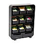 Mind Reader Plastic 11-Drawer Tea Bag Organizer, Black (TBORG-BLK)~#|#~832558E1-6B65-48A7-8EE9D8105078F88E_sc7