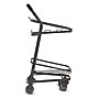 Versacart Double Basket Shopping Cart, Metallic Grey (101-006 MTG)~#|#~8346CAE0-5DF6-4194-8654708930D28D05_sc7