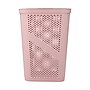Mind Reader 15.85-Gallon Slim Laundry Hamper with Lid, Plastic, Pink (HBIN60-PNK)~#|#~8353A5B4-7770-4E6D-BF9DE60F8DBEE0BB_sc7