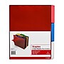 Staples File Folders, 1/3-Cut Tab, Letter Size, Assorted Colors, 6/Pack (TR10847/10847)~#|#~83581C4B-DBB5-42F6-B905BC6539D757B5_sc7