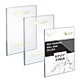 Azar Displays Adhesive Acrylic Wall Sign Holder Frame, 8.5" x 11", Vertical, 3/Pack (122021-3PK)~#|#~837CC305-F621-4E8E-870EBF2D9F2F8337_sc7
