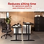Staples 48"W Electric Rectangular Adjustable Standing Desk, Black (ST63656)~#|#~8382B2D8-0022-4CDF-80A04FA89701CB87_sc7