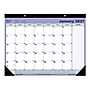 2027 Blueline Classic 21.25" x 16" Monthly Desk Pad Calendar, Blue/White (C181731)~#|#~838D58F1-97AC-47D7-8857B704CECF99CE_sc7