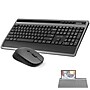 Delton T42 Wireless Keyboard with Tablet Holder and M42 Optical Mouse Combo, Black (DKBMT42-WB)~#|#~839C7612-A706-4D70-A8C64A731B653085_sc7