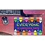 Ashley Productions Smart Poly Non-Skid Computer Mouse Pad, Everyone is Welcome Here, Crayons, 6/Pack (ASH12502-6)~#|#~83A72683-8AC8-4980-9CE6BD3BF532BF78_sc7