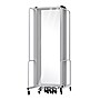 National Public Seating Robo Series 11-Panel Folding Mobile Room Divider, 72"H x 256"W, Clear Acrylic (RDG6-11CA)~#|#~83D06585-707D-48CD-BC7C540DE4D9EDA5_sc7