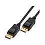 VisionTek DisplayPort to DisplayPort Video Cable, Male to Male, Black (901291)~#|#~83EE972F-F288-4B4B-854D61E73D1D42EB_sc7