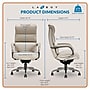 La-Z-Boy Aberdeen Bonded Leather Executive Chair, Beige (LF51122)~#|#~83F6BAFB-CEC9-475A-A192463D0CCF2F39_sc7
