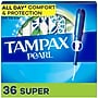 Tampax Pearl Super Absorbency Cotton Tampons, Plastic Applicator, 36/Pack (00370)~#|#~83F6DE71-0F9B-430A-8899BE93BB42174F_sc7