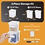 Bostitch Konnect Nest Stackable Boxes, Clear, 3/Bundle (23233)~#|#~83FF8BFA-59EB-4207-8FCB8DA012A67861_sc7