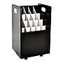 AdirOffice 20-Slot Mobile Roll File, Lockable, 24.75" H x 15.25" W x 13.25" D, Black (624-BLK-KIT1)~#|#~84228D5D-21FA-488B-B93573117B444348_sc7