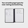 Rocketbook Fusion Reusable Notebook Planner Combo, 6" x 8.8", 42 Sheets, Black (EVRF-E-RC-A-FR)~#|#~8422E6A3-373F-4A71-A7A4E8D93F7F62E3_sc7