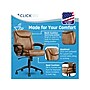 Click365 Transform 1.0 Ergonomic Bonded Leather Swivel Desk Chair, Cognac (CCHR10001A)~#|#~8442B5C7-5F94-46FD-8B8807A3D229D96F_sc7