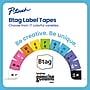 Brother Genuine P-touch Btag Black on White Label Tape, 1/2 in x 13.1 ft (12 mm x 4 m) (BTAG231)~#|#~84496EE5-7F5B-4A7D-B2AB65EBB4E07B62_sc7