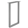 HON Voi 28"H x 30"D Steel O-Leg Support for Worksurface, Silver (HLSL3028O.PR6)~#|#~84602FAC-04D2-4FDE-BB54C0708B919BAE_sc7