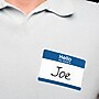 Avery "Hello My Name Is" Name Badge Labels, 2 1/3" x 3 3/8", White w/ Blue Hello, 100 Labels Per Pack (5141)~#|#~849102EF-416D-482B-B046E25F7CE7D6A3_sc7