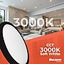 Bulbrite 7" Round 14-Watt 3000K LED Flush Mount Light, 1150 Lumens, Black (773605)~#|#~8491427F-1CFB-4FF0-BDE9D09C9B822E0F_sc7