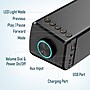 Delton SB200 20-Watt Wired/Wireless Soundbar Computer Speaker, Black (DSB200)~#|#~84B33A11-9252-430C-837C4BE3BD53722C_sc7