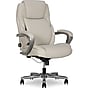 La-Z-Boy Niall AIR Lumbar Pro+ Ergonomic Faux Leather Executive Big & Tall Chair, 400 lb. Capacity, Beige (60114-BGE)~#|#~84E6CB0D-E869-4178-B3EE2ADB757922FA_sc7