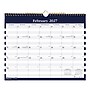 2027 Blueline Nautical 15" x 12" Monthly Wall Calendar, White/Navy (C171113)~#|#~8518B5CA-24AB-40D5-A4B7A83392C76BE9_sc7