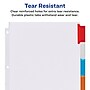 Avery Big Tab Extra Wide Insertable Paper Divider, 5 Tabs, Multicolor, 1 Set (11220)~#|#~85289080-D1E4-4A6B-B0DF7697C236D316_sc7