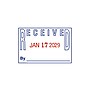 2000 Plus Dater, RECEIVED, Blue and Red Ink (032880)~#|#~85448792-46B7-4887-8B3727237A2C6170_sc7